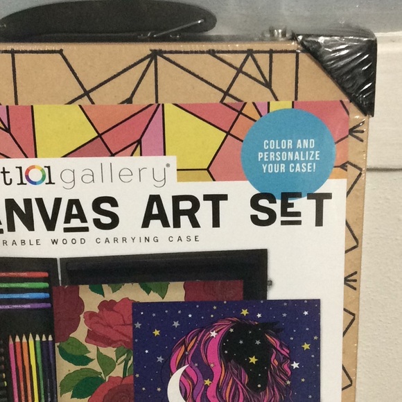 Art 101 Wall Decor Art 1 Gallery Wood Canvas Art Set New In Package